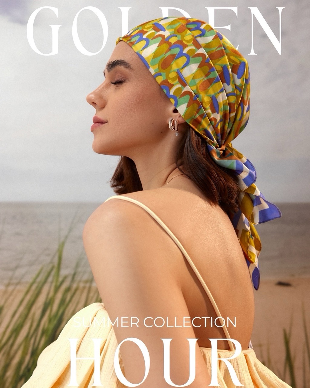 Mariana in A'la Fine Jewelry campaign 